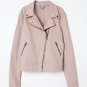 H&M Twill Biker Jacket